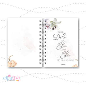 Planner Devocional Floral