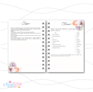 Planner Devocional Floral