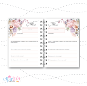 Planner Devocional Floral