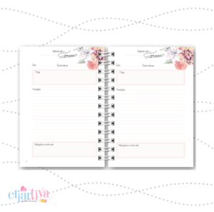 Planner Devocional Floral